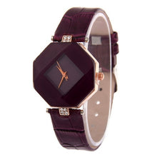 Load image into Gallery viewer, Women Watches Gem Cut Geometry